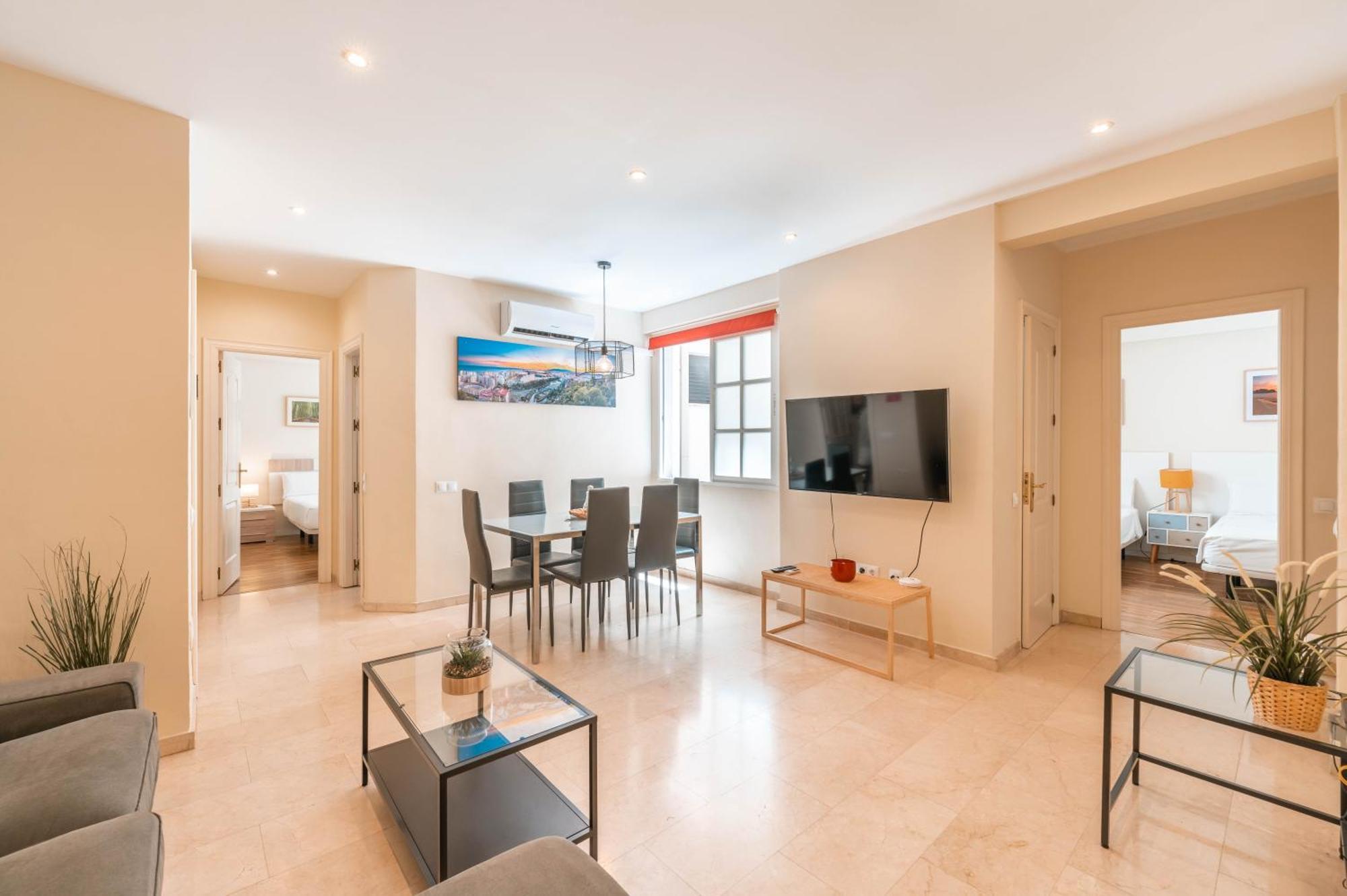 Gran Apartamento De 3 Habitaciones Junto A La Catedral Màlaga Exteriér fotografie